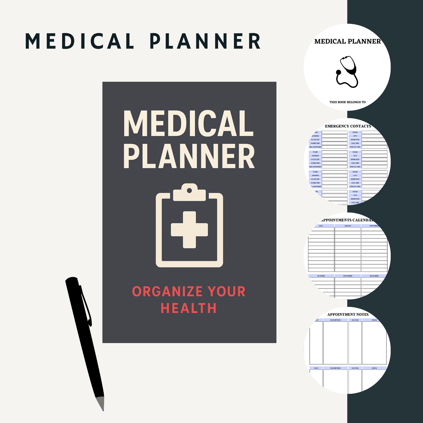 Personal Medical Organizer – Track Your Health with Confidence