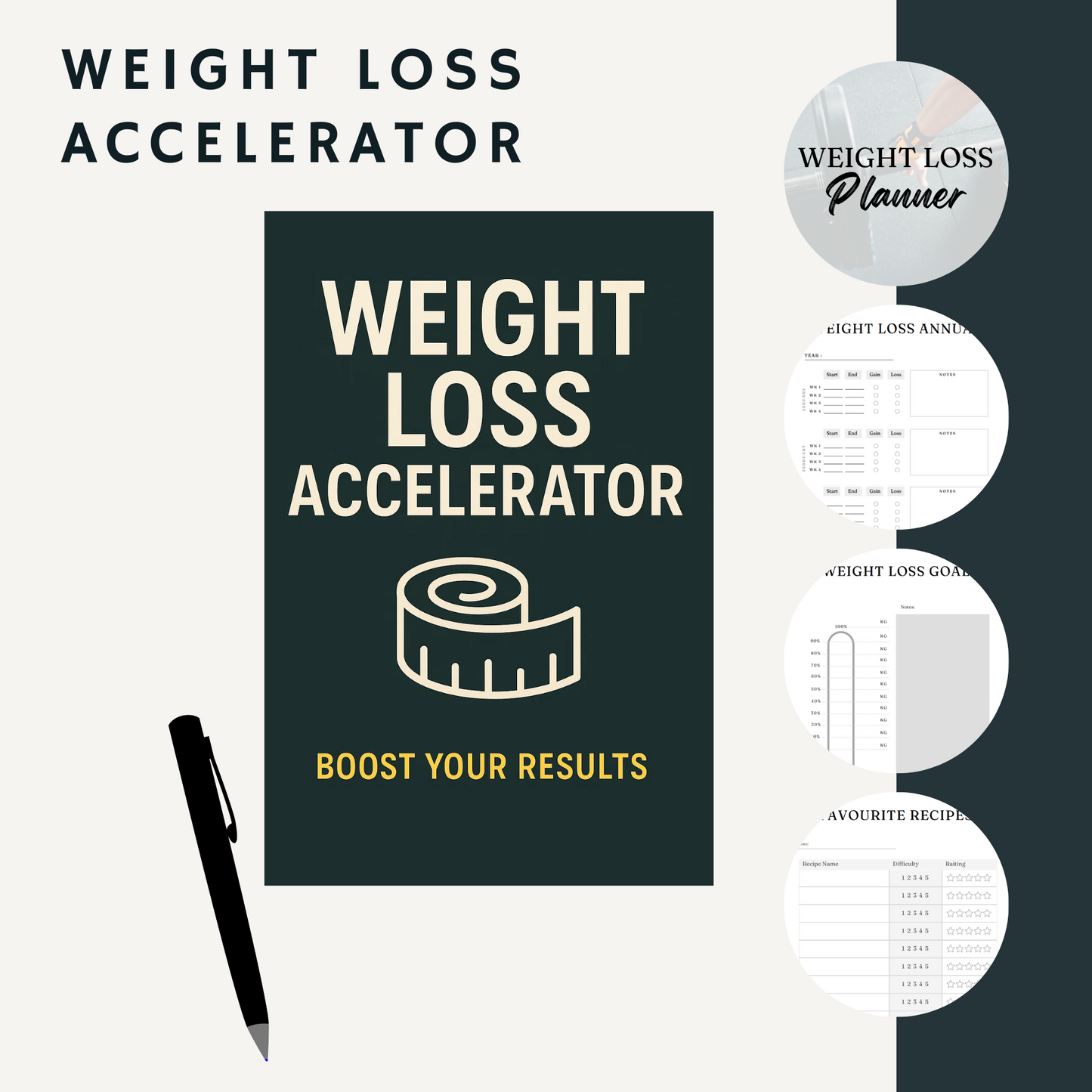 Weight Loss Accelerator – Track, Burn & Transform