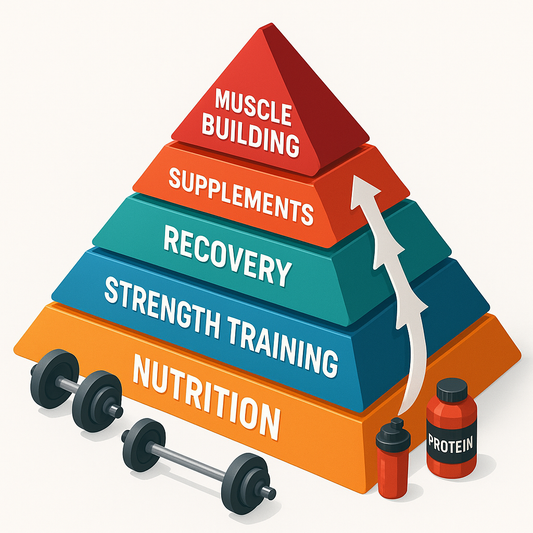 🏋️ The Ultimate Muscle Building Pyramid: What to Focus On First