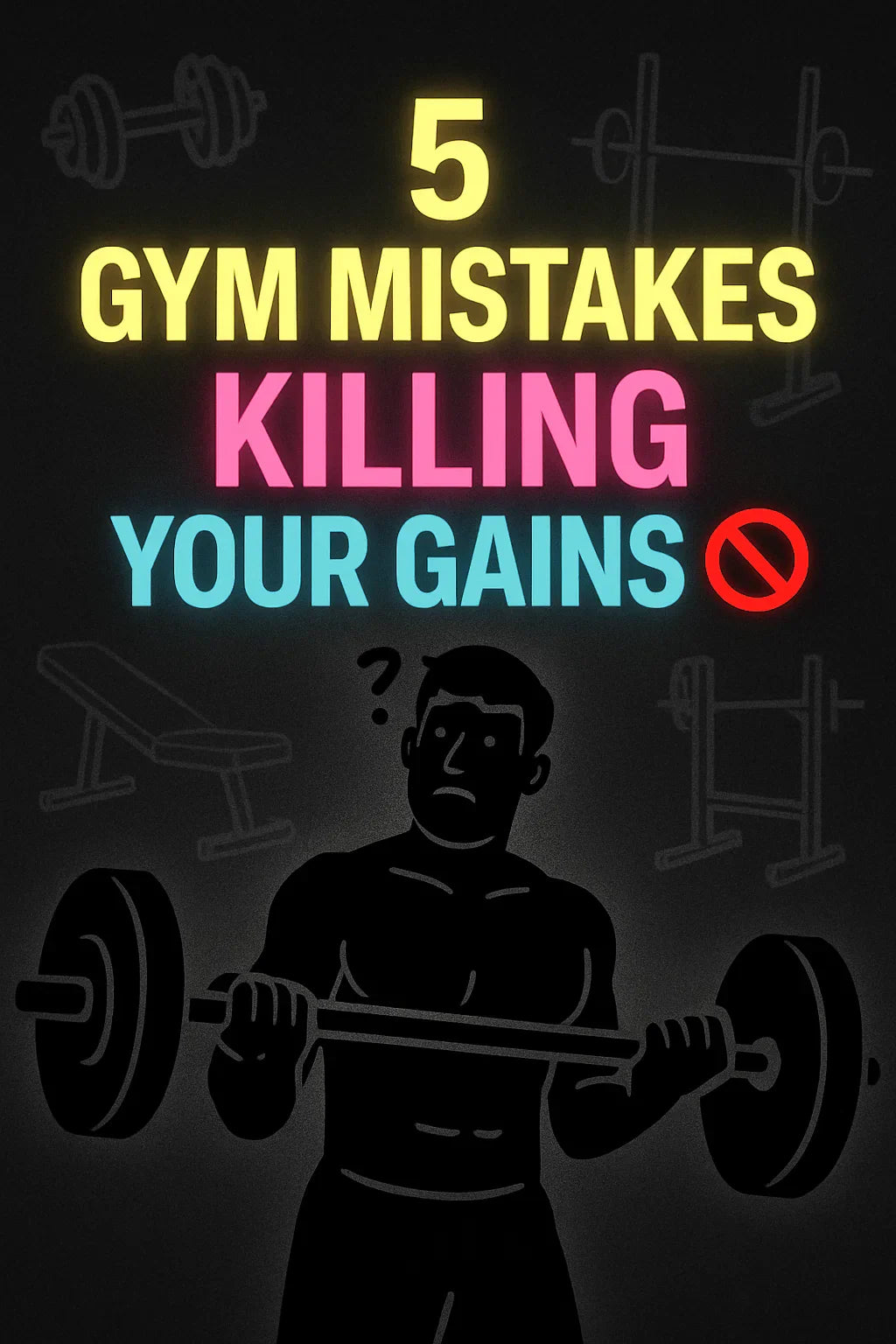 5 Common Gym Mistakes That Kill Muscle Growth (and How to Fix Them)