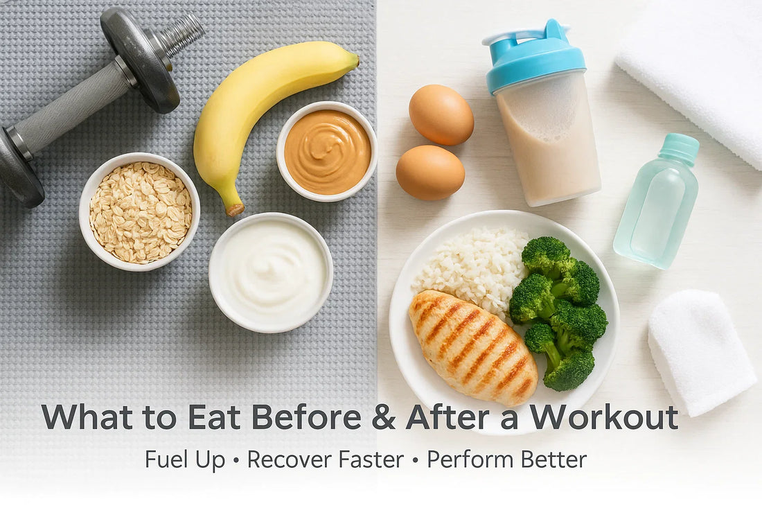 🥗 What to Eat Before and After a Workout for Maximum Energy