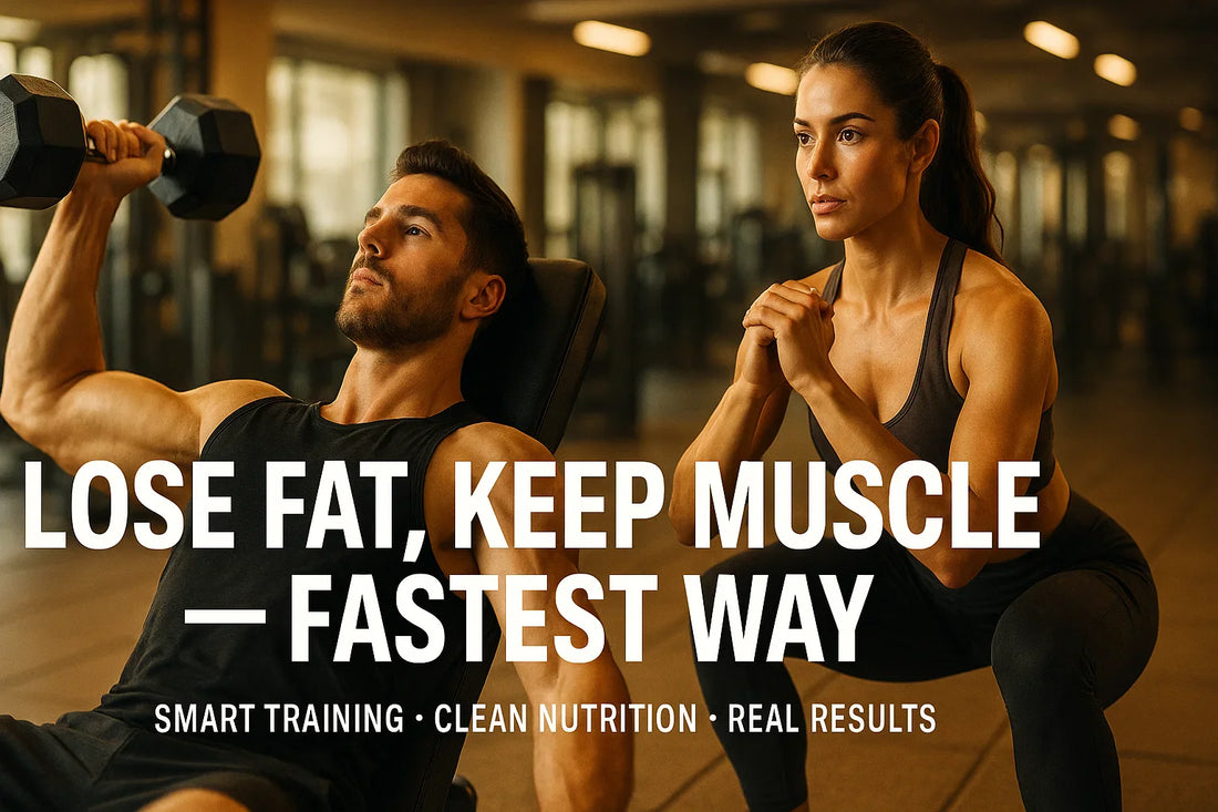 🔥 How to Lose Fat and Keep Muscle — The Fastest & Smartest Way