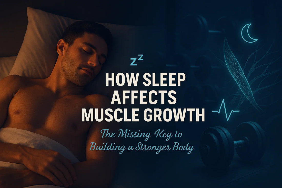 💤 How Sleep Affects Muscle Growth: The Missing Piece in Your Fitness Journey