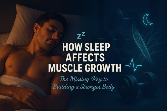 💤 How Sleep Affects Muscle Growth: The Missing Piece in Your Fitness Journey