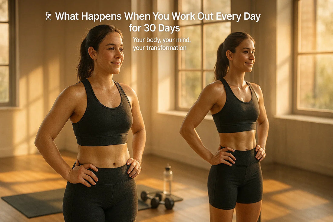 🏋️‍♀️ What Happens When You Work Out Every Day for 30 Days