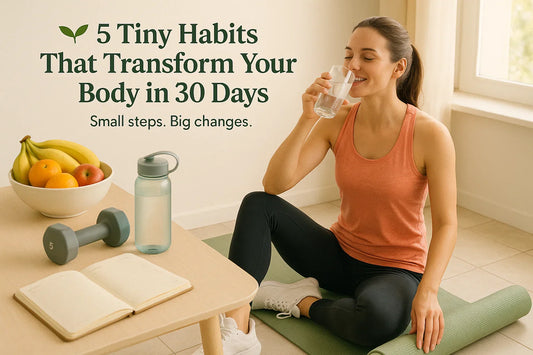 🌱 5 Tiny Habits That Transform Your Body in 30 Days
